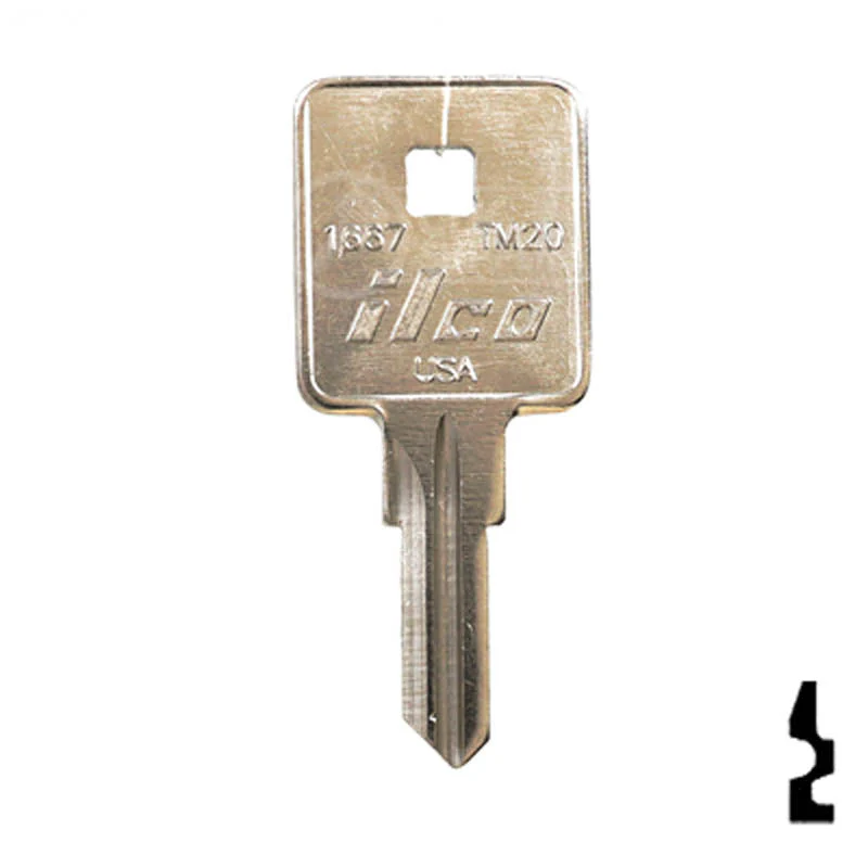 Uncut Key Blank | TriMark | TM20, 1667