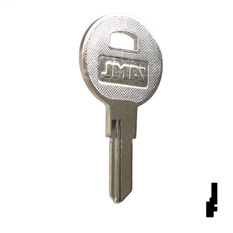 Uncut Key Blank | TriMark | TM8, 1608 - Image 3