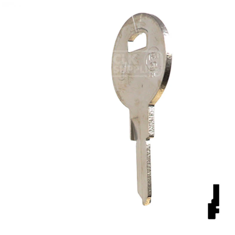 Uncut Key Blank | TriMark | TM8, 1608 - Image 9