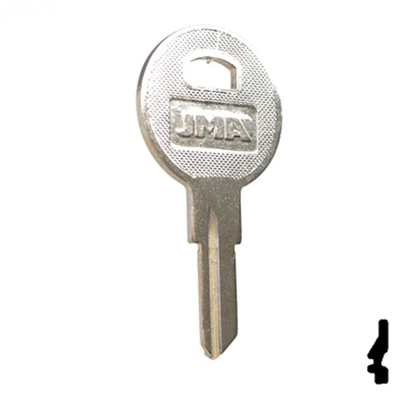 Uncut Key Blank | TriMark | TM9, 1609 - Image 3
