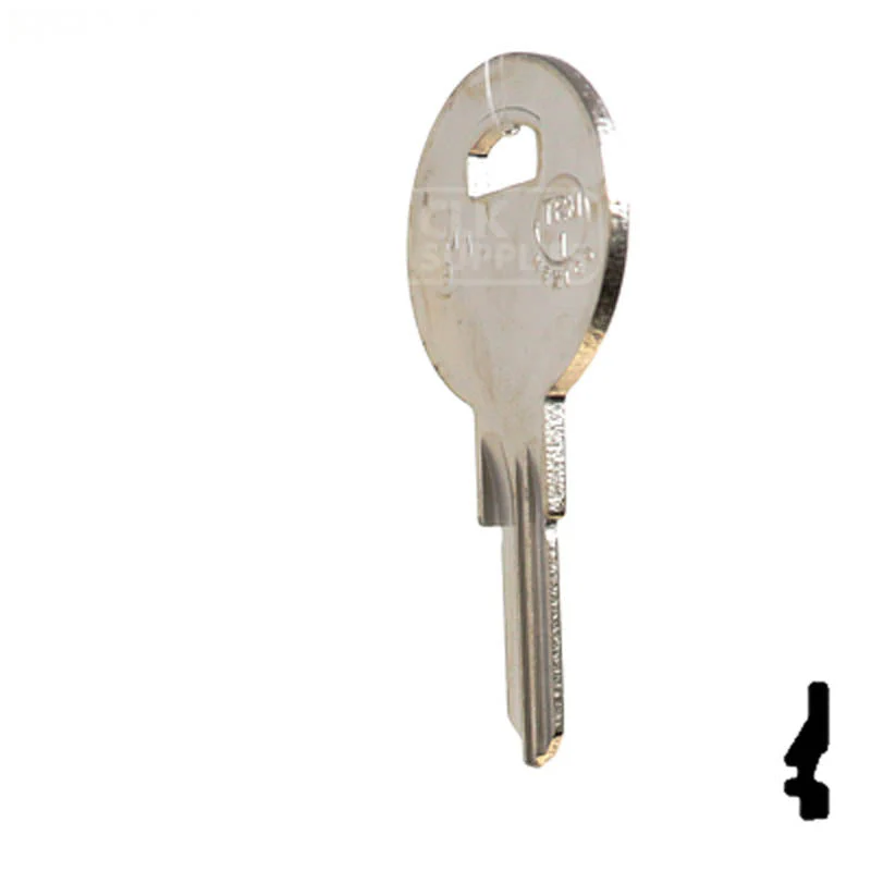 Uncut Key Blank | TriMark | TM9, 1609 - Image 9