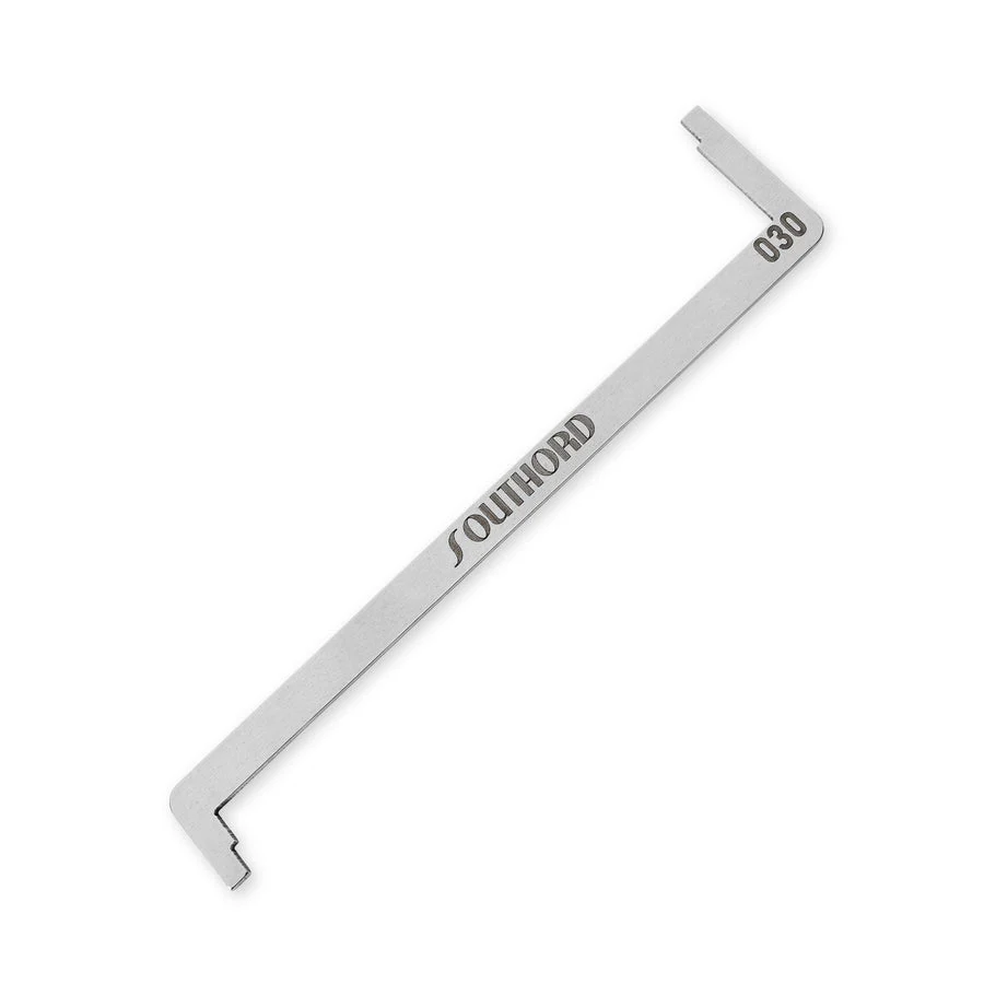 SouthOrd Top of Keyway Tension Tool for Recessed Plugs (.030”)