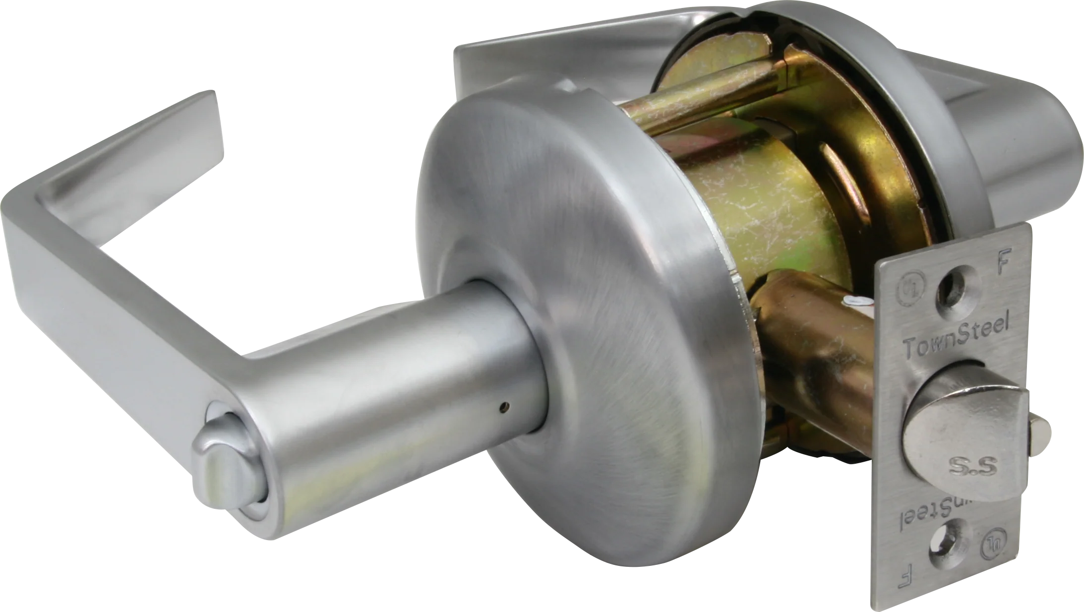 TownSteel CSRC Series | Grade 2 Clutched Entrance Lever US26D - Image 2
