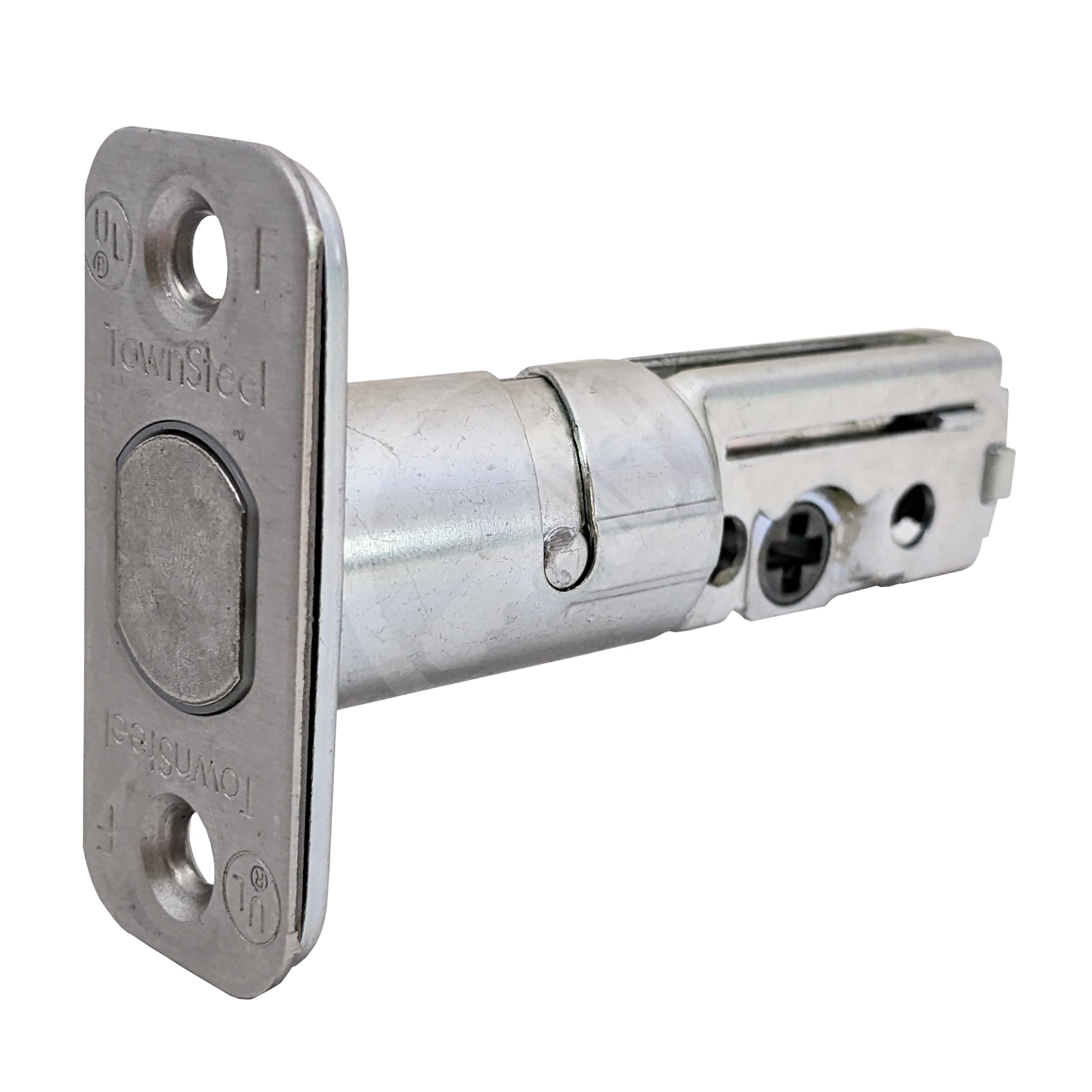 TownSteel E-Genius Series| Grade 1 Deadbolt w/ Radius Corners 2-3/8" Backset US26D - Image 2