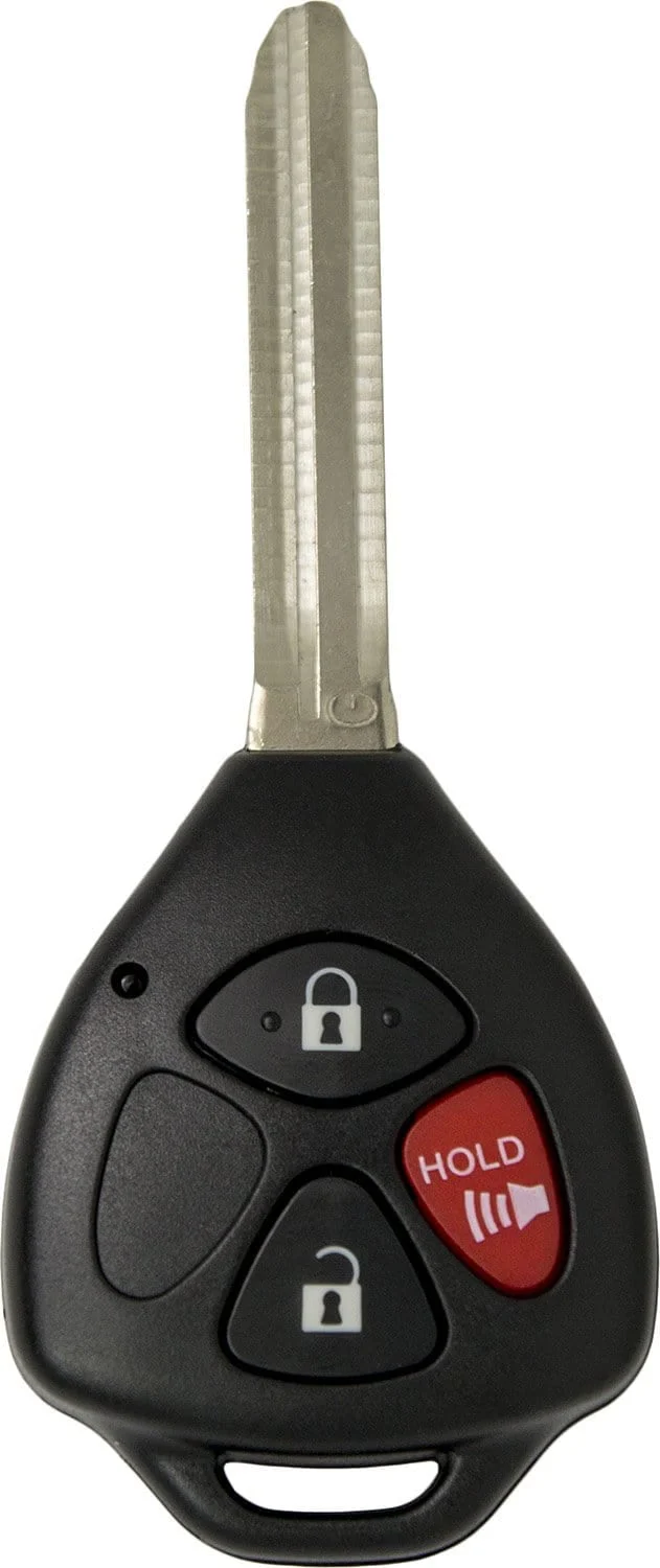 Toyota 3 Button "G" Chip Remote Head Key (3BG3) - By Ilco