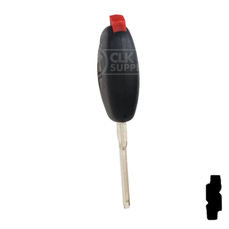 Transponder Key Shell | Dacia | TP00DAC-4D-P - Image 8