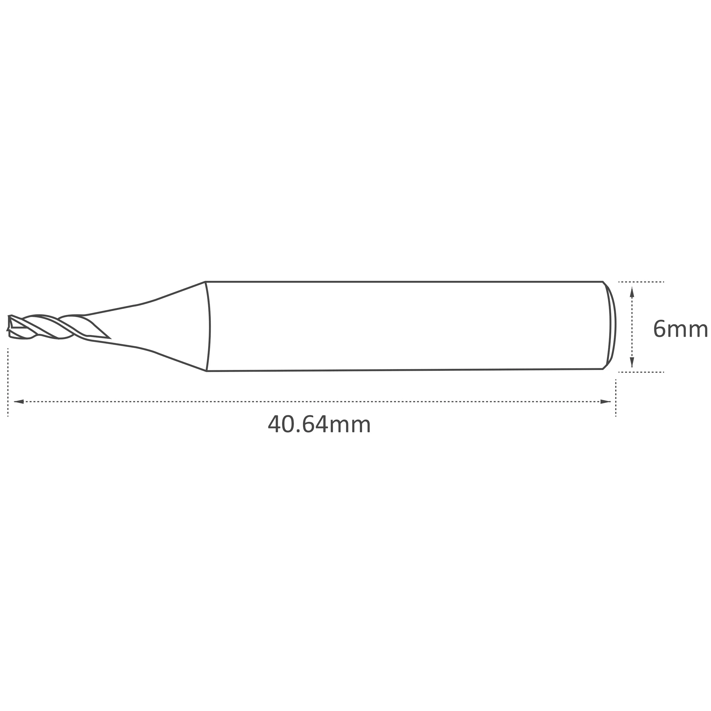 OEM Replacement for TR2.5 End Mill High Security Cutter - 3D-Xtreme/Elite