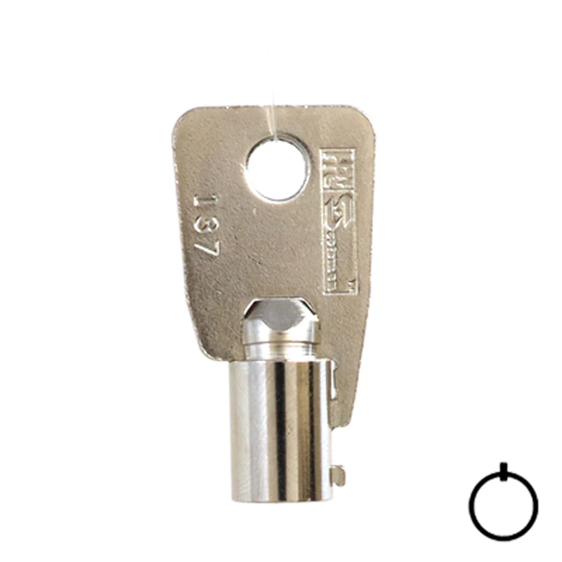 Tubular Key Blank | Ace | KB-137 (Steel) - Image 2