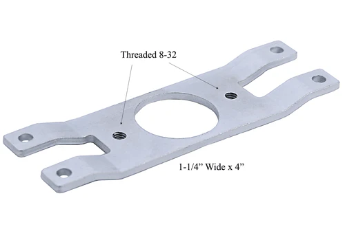 Hollow Metal Frame Latch Mounting Bracket | Tubular Lock Latch - Image 3