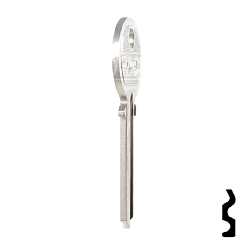 Uncut Key Blank | Universal | U6I - Image 6