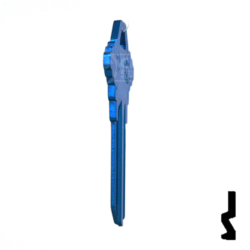 Uncut Aluminum Key Blank | Schlage SC1 | Blue - Image 18