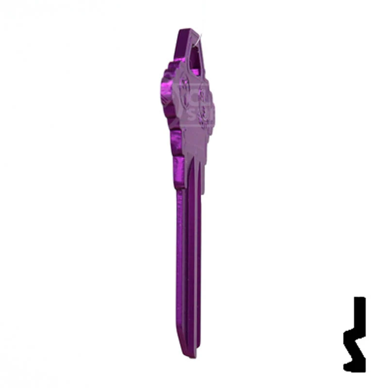 Uncut Aluminum Key Blank | Schlage SC1 | Lilac - Image 18