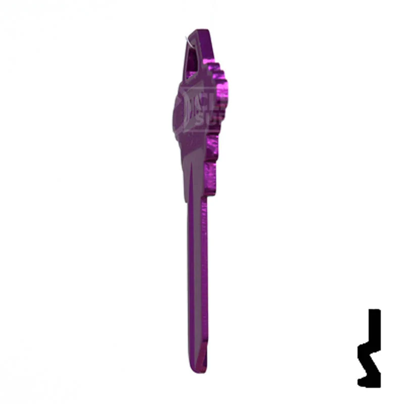 Uncut Aluminum Key Blank | Schlage SC1 | Lilac - Image 20