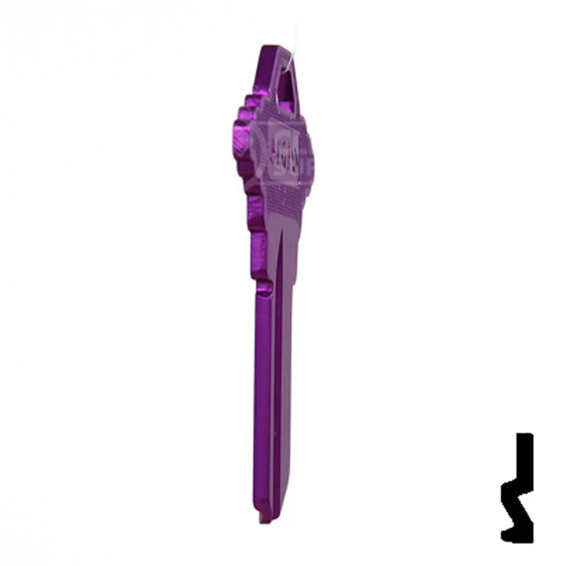 Uncut Aluminum Key Blank | Schlage SC1 | Lilac - Image 6
