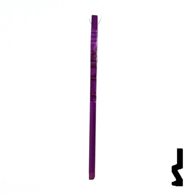 Uncut Aluminum Key Blank | Schlage SC1 | Lilac - Image 7
