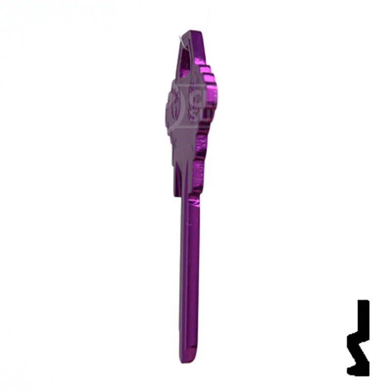 Uncut Aluminum Key Blank | Schlage SC1 | Lilac - Image 8