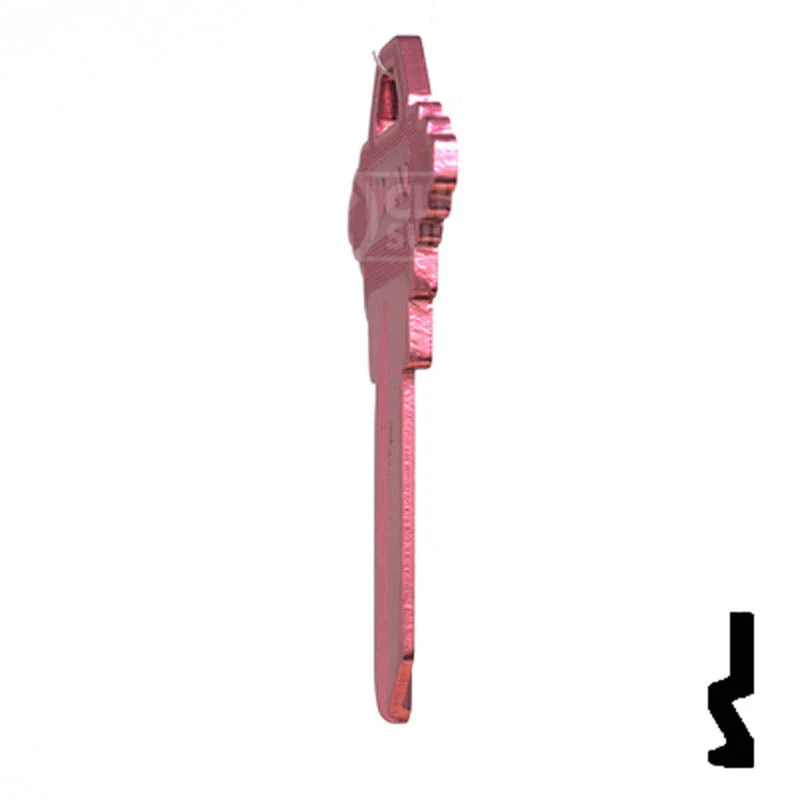 Uncut Aluminum Key Blank | Schlage SC1 | Pink - Image 20