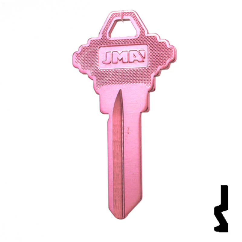 Uncut Aluminum Key Blank | Schlage SC1 | Pink - Image 24