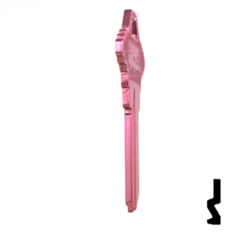Uncut Aluminum Key Blank | Schlage SC1 | Pink - Image 6