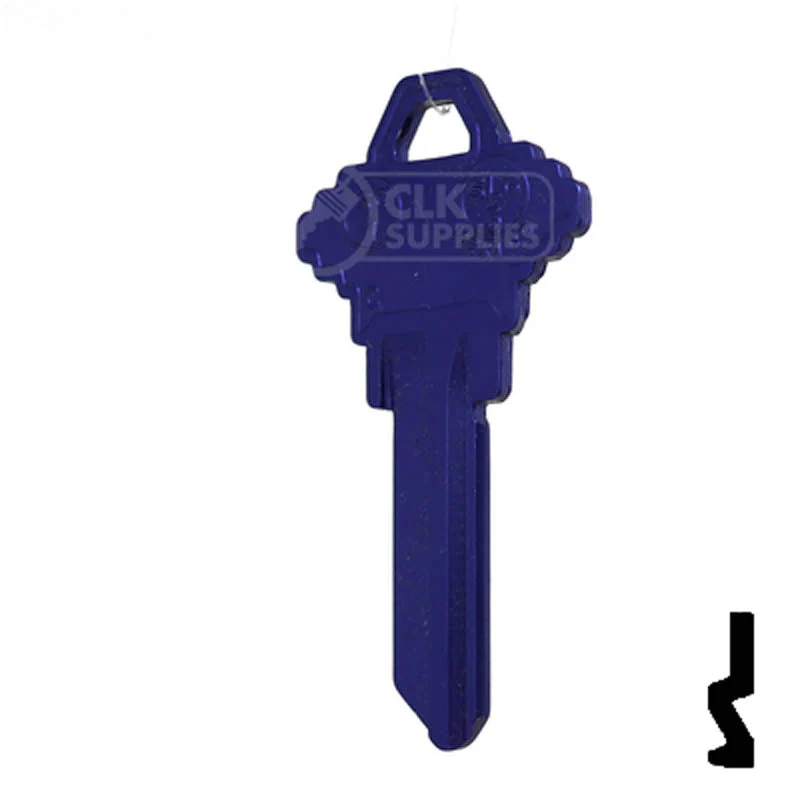 Uncut Aluminum Key Blank | Schlage SC1 | Purple - Image 11