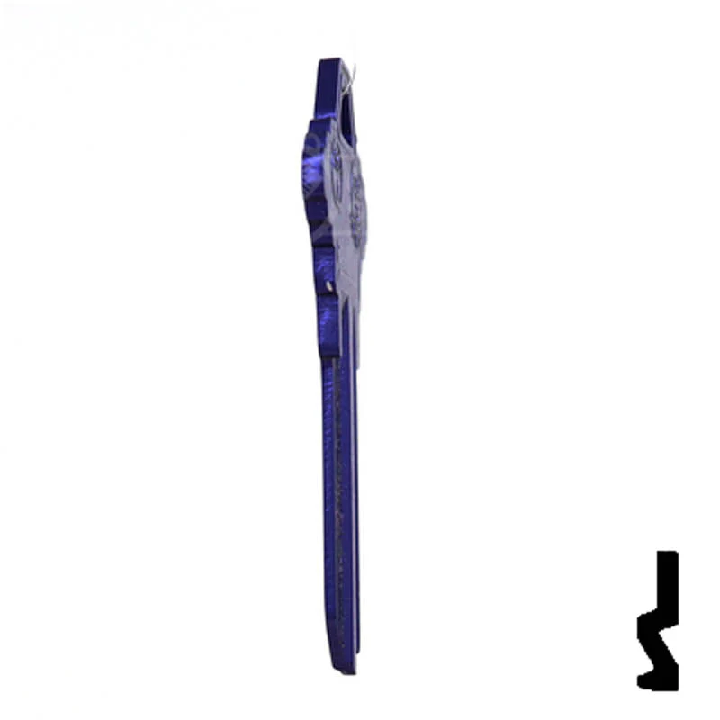 Uncut Aluminum Key Blank | Schlage SC1 | Purple - Image 19