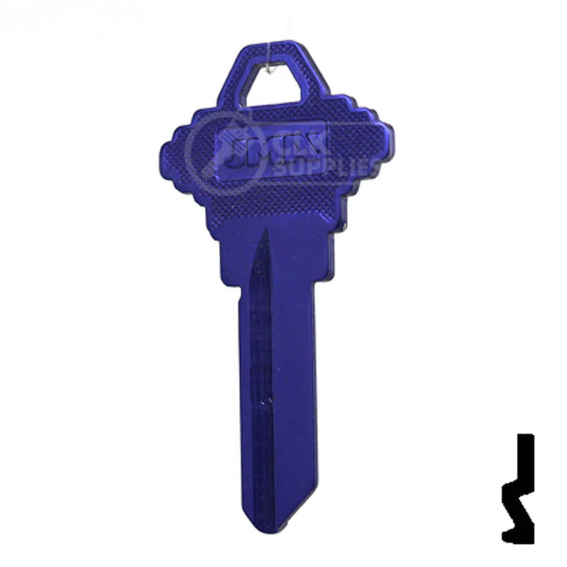 Uncut Aluminum Key Blank | Schlage SC1 | Purple - Image 24