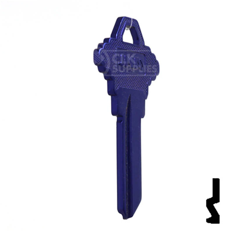Uncut Aluminum Key Blank | Schlage SC1 | Purple - Image 5
