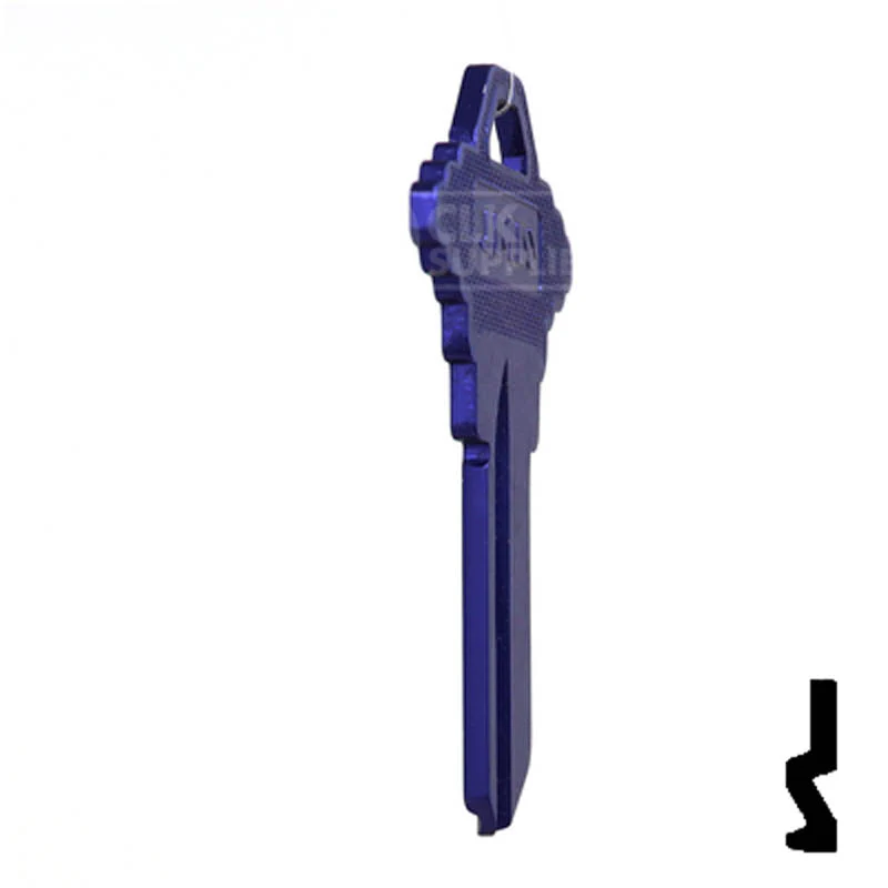 Uncut Aluminum Key Blank | Schlage SC1 | Purple - Image 6