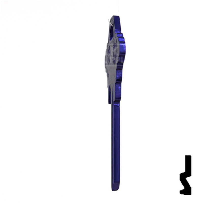 Uncut Aluminum Key Blank | Schlage SC1 | Purple - Image 8