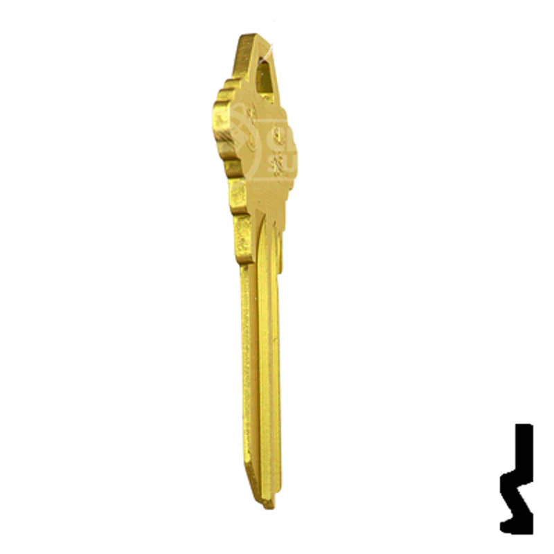 Uncut Aluminum Key Blank | Schlage SC1 | Yellow - Image 18