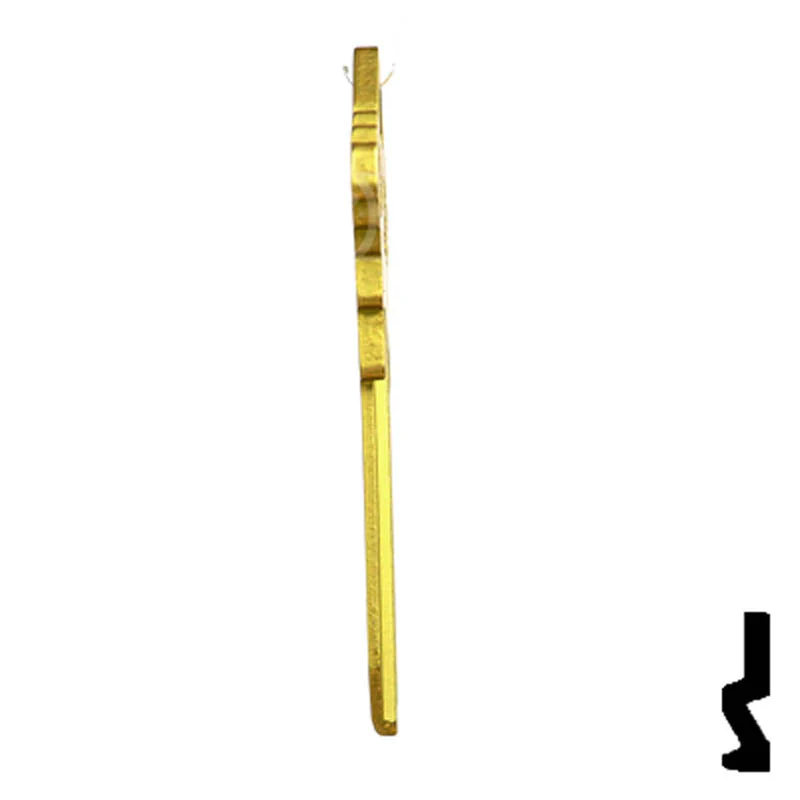 Uncut Aluminum Key Blank | Schlage SC1 | Yellow - Image 19