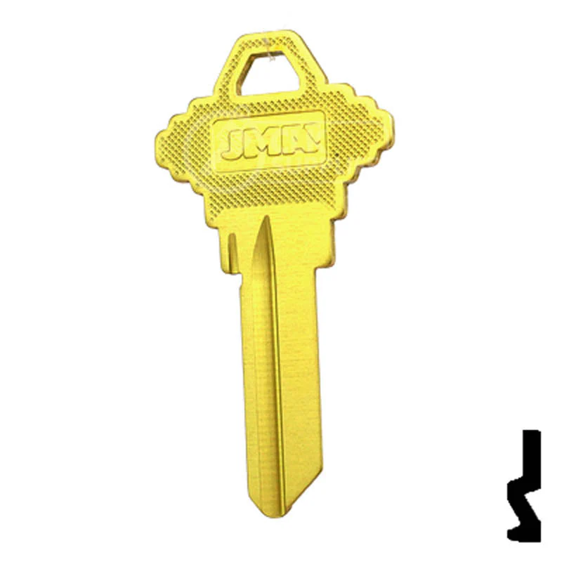 Uncut Aluminum Key Blank | Schlage SC1 | Yellow - Image 24
