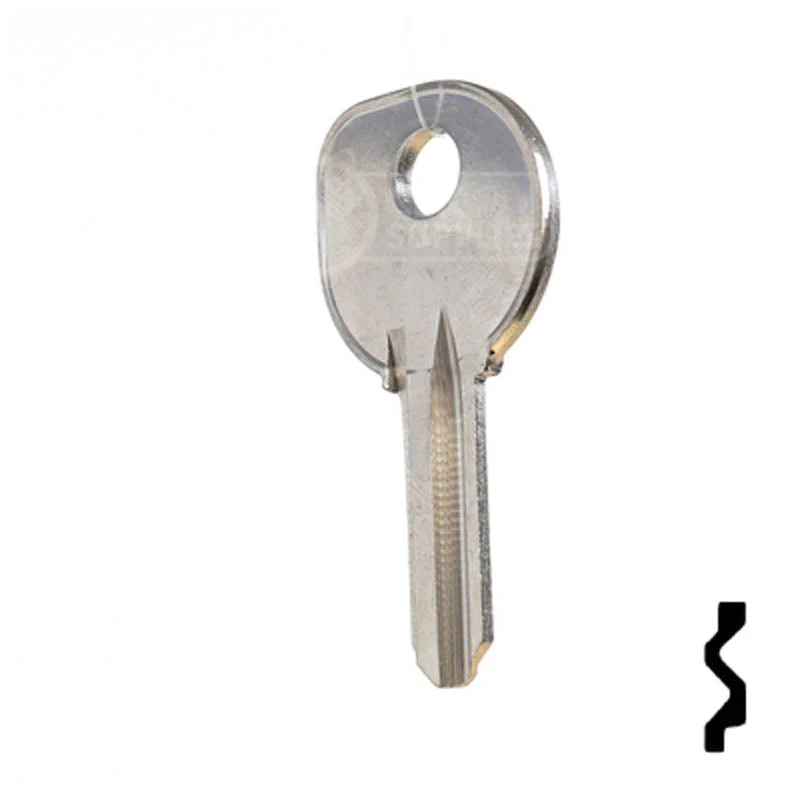 Uncut Boat Key Blank | Clum | R1040C - Image 10