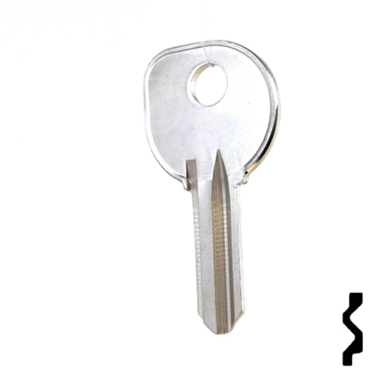 Uncut Boat Key Blank | Clum | R1040C - Image 11