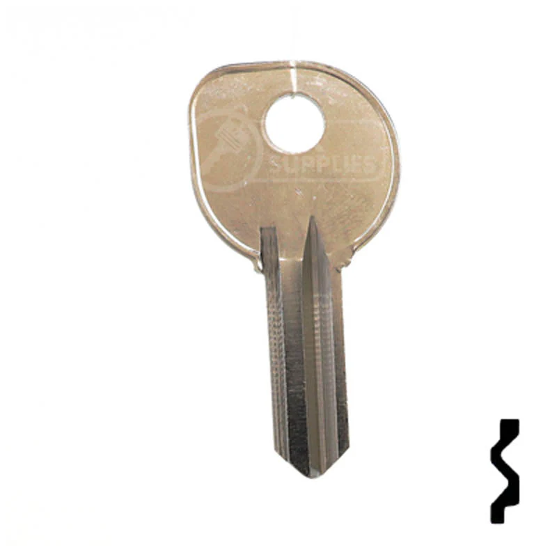 Uncut Boat Key Blank | Clum | R1040C - Image 13
