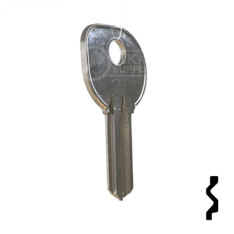 Uncut Boat Key Blank | Clum | R1040C - Image 16