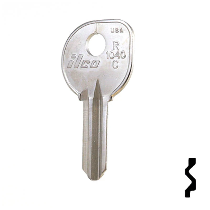 Uncut Boat Key Blank | Clum | R1040C - Image 23