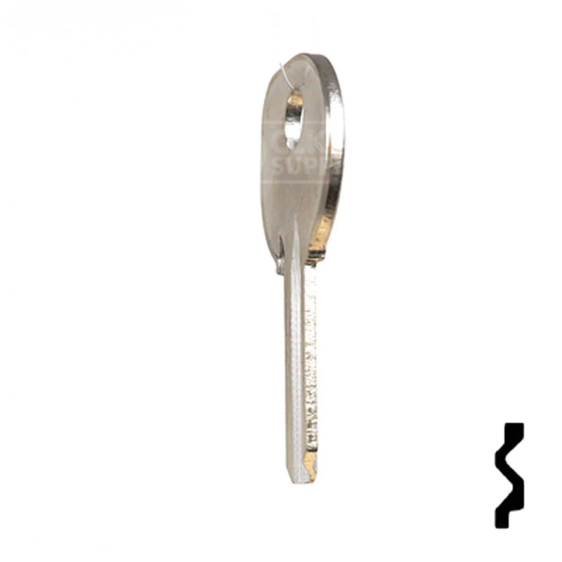 Uncut Boat Key Blank | Clum | R1040C - Image 8