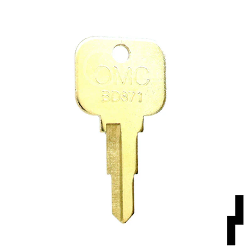 Uncut Boat Key | OMC | BD371 - Image 2