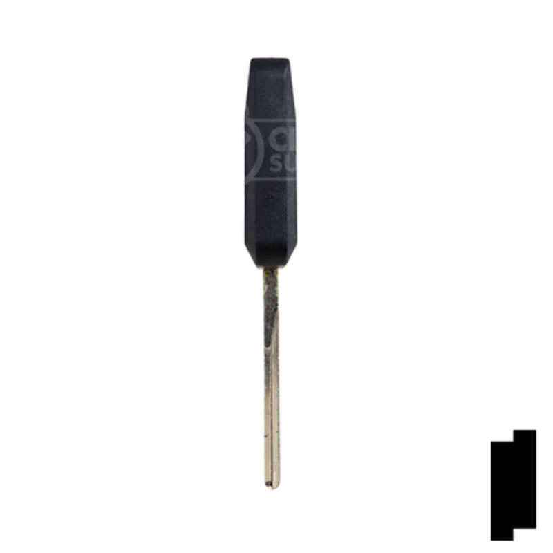 Uncut Chipless Key Blank | Audi, Porsche, Volkswagen | HU66AT5, HU66AT6 - Image 8
