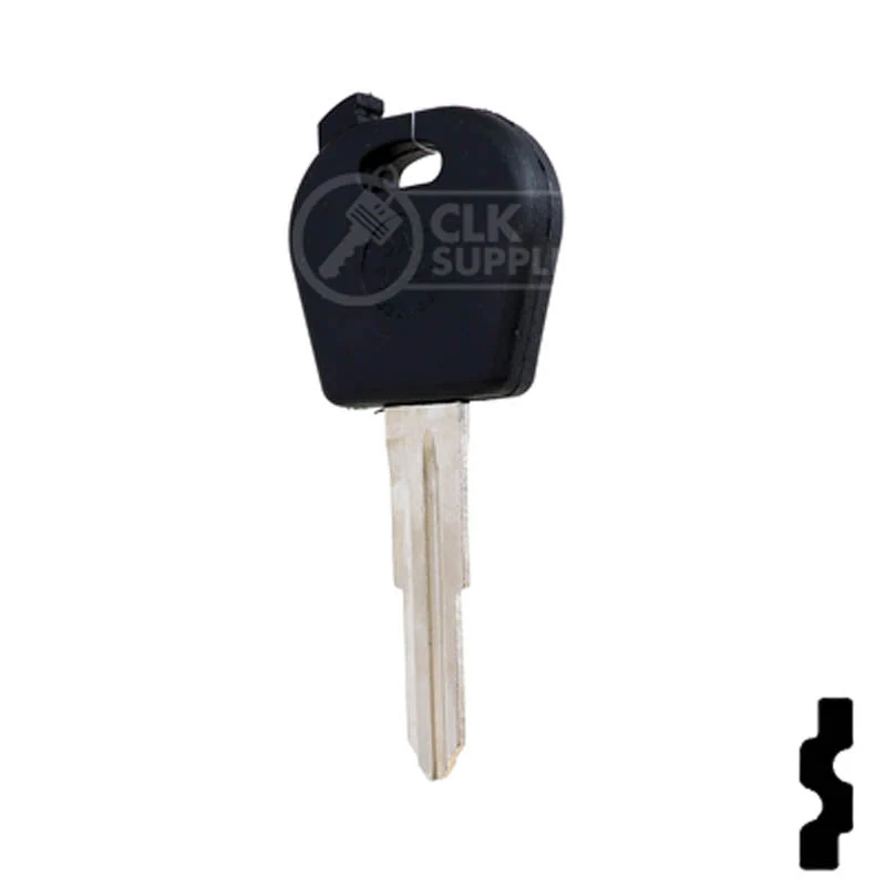 Uncut Chipless Key Blank | Daewoo | DW04RT5, TP00DAE-3D.P1 - Image 11