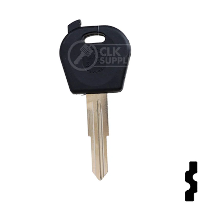 Uncut Chipless Key Blank | Daewoo | DW04RT5, TP00DAE-3D.P1 - Image 13