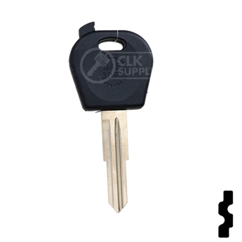 Uncut Chipless Key Blank | Daewoo | DW04RT5, TP00DAE-3D.P1 - Image 14