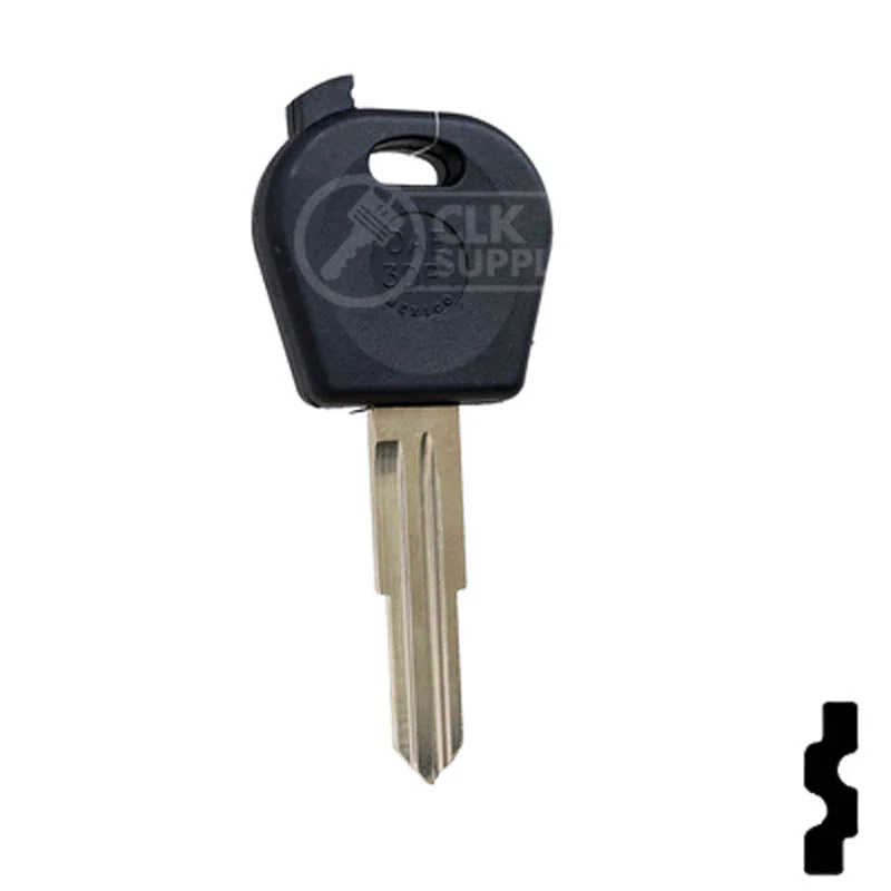 Uncut Chipless Key Blank | Daewoo | DW04RT5, TP00DAE-3D.P1 - Image 15