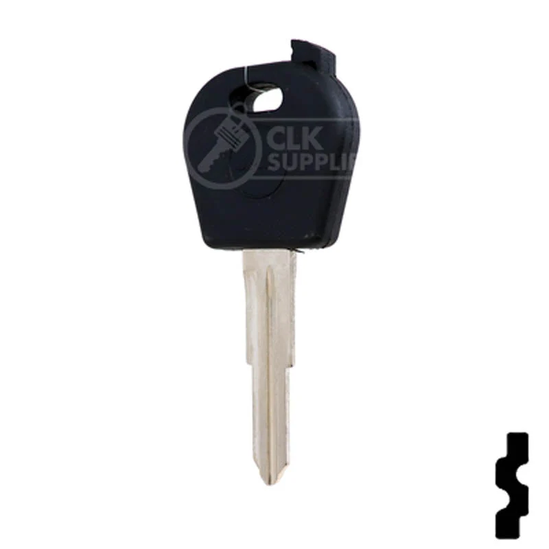 Uncut Chipless Key Blank | Daewoo | DW04RT5, TP00DAE-3D.P1 - Image 23