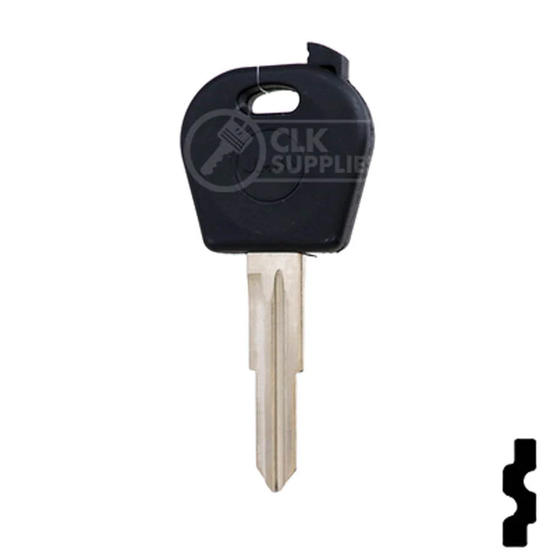 Uncut Chipless Key Blank | Daewoo | DW04RT5, TP00DAE-3D.P1 - Image 24