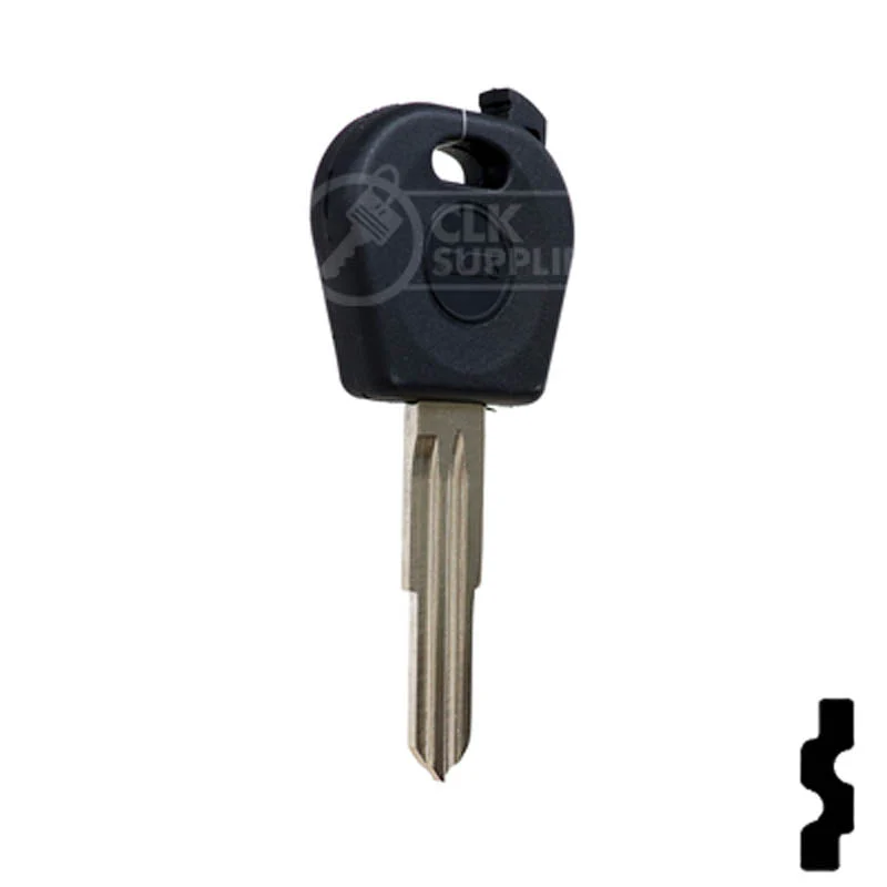 Uncut Chipless Key Blank | Daewoo | DW04RT5, TP00DAE-3D.P1 - Image 4