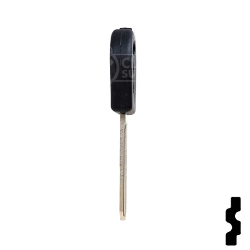 Uncut Chipless Key Blank | Daewoo | DW04RT5, TP00DAE-3D.P1 - Image 7