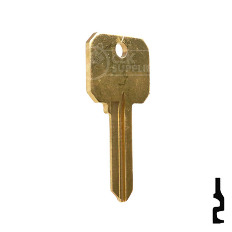 Uncut DND Key Blank | Arrow | AR1 - Image 15