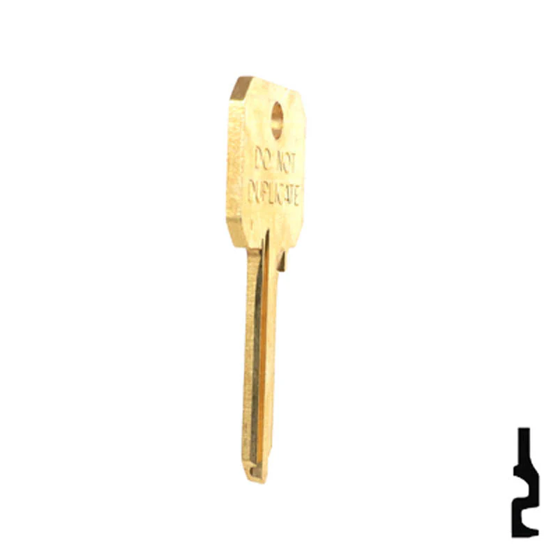 Uncut DND Key Blank | Arrow | AR1 - Image 5